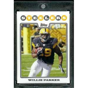  2008 Topps # 55 Willie Parker   Pittsburgh Steelers   NFL 