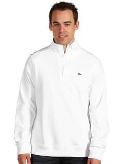 Lacoste Half Zip Interlock Cotton Sweatshirt at 