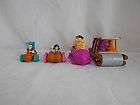 Lot 10~4 Flintstones toys~Barney, BamBam/Betty,F​red/Barney,Din​o 