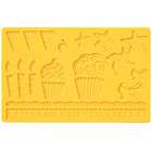   Kids Party Fondant and Gum Paste Mold NEW cake decorating supplies
