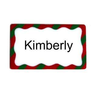  Kimberly Personalize Christmas Name Plate 