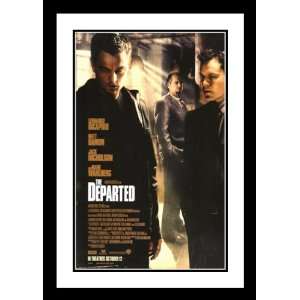  The Departed Framed and Double Matted 20x26 Movie Poster 