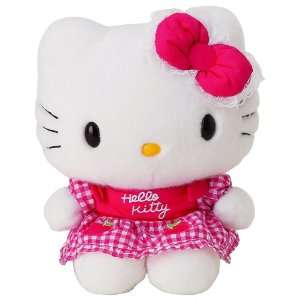  Hello Kitty   Apple Apron Hello Kitty 12 Plush Toys 