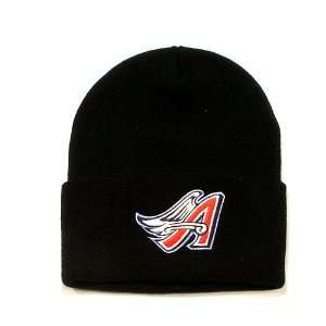  Los Angeles Angels Black Beanie 