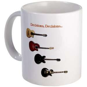   SELLER with Four Guitars Guitars Mug by 