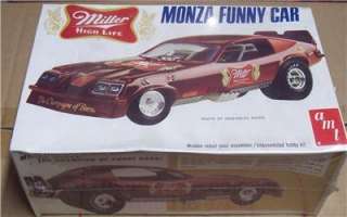 AMT 2805 Miller High Life Monza Funny Car Sealed 1/25  