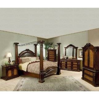 Montecito II Eastern King Bedroom 5PC Set Includes King Size Bed 