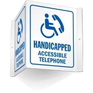  Handicapped Accessible Telephone (with graphic) Alumm 