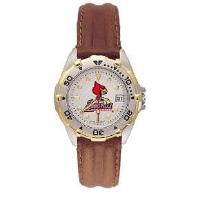   Cardinals Ladies All Star Watch w/Leather Band
