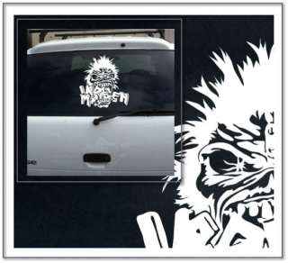 Iron Maiden LG Wall Car Truck Vinyl Decal Skin Sticker  