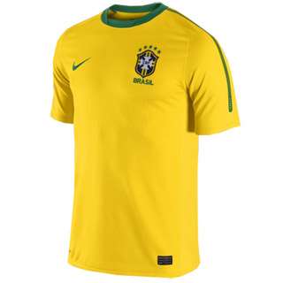 Official Oryginal Nike Brazil Home Soccer Jersey 2010/2011 World Cup 