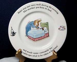 Wedgwood® Beatrix Potter™ Peter Rabbit™ Plate Peter & Camomile 