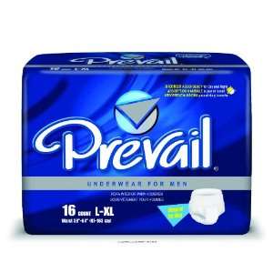 Prevail Underwear for Men, Undrwr For Men Lg Xl 38 64I, (1 PACK, 16 