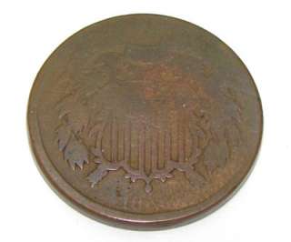 have for sale a 1866 US 2 Cent Copper Coin which has been in 