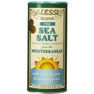 Alessi Fine Sea Salt, 24 oz Grocery & Gourmet Food