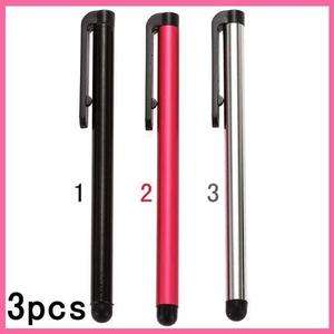 3pcs Stylus Touch Pen For iPod Touch iPad iPhone 3GS 4 4G  