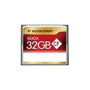  Silicon Power 32GB Hi Speed 600x Compact Flash CF card 
