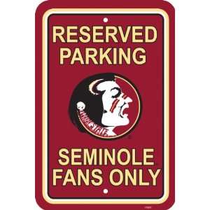  Florida State Parking Sign 12 In.x 18 In.