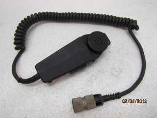 Vintage Military Radio Dynamic Microphone   H 80C/U   Very Clean 