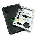 Multi function Mini Emergency Survival Credit Card Knife camping Tool 
