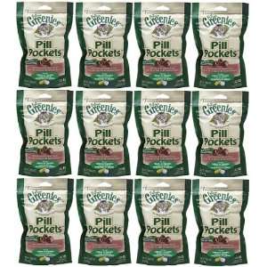  Greenies Salmon Cat Pill Pockets 1.2 lbs (12x1.6 oz bags 