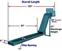 Turbo Chip Conveyor 14 x 100 Chip Opening  