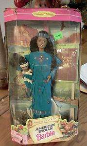   Collector Edition American Indian Barbie American Stories Series NRFB