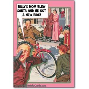  Funny Christmas Card BillyS Mom Humor Greeting Ron Kanfi 