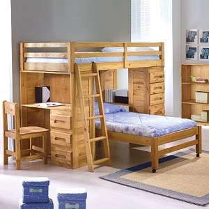    Explorer Ginger Student Loft Bunk Bed Twin/Twin
