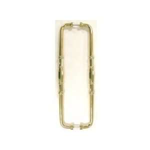  Normandy Back to Back Door Pull   Polished Brass