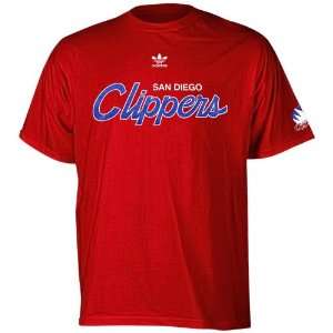 Los Angeles Clippers Red adidas Originals Hooked On Hoops 