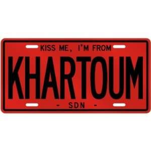   AM FROM KHARTOUM  SUDAN LICENSE PLATE SIGN CITY