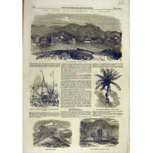  Ceylon Insurrection Kandy Matele Chief Temple 1850
