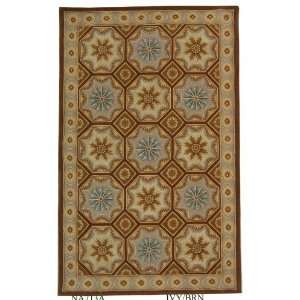  Naples Collection Hand Tufted Traditional Brown Wool Rug 8 