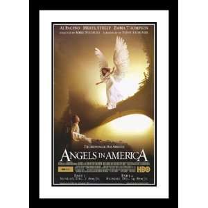 Angels in America 20x26 Framed and Double Matted Movie Poster   Style 