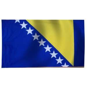 Bosnia Herzegovina Flag 6X10 Foot Nylon PH  Patio, Lawn 