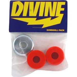  Divine Downhill 93a Orange Bushing Set Skateboard Bushings 