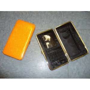 NEW Fashion PVC Shiny Orange Color Cute Flat Wallet on Sale010 Nice 