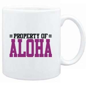    Mug White  Property of Aloha  Female Names