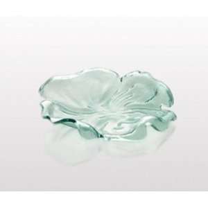  Water Lily plate Handmade glass 9 1/2 plate produced in 