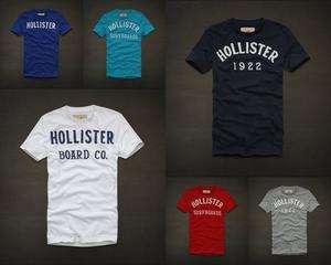 Mens Hollister Mission Beach Graphic Tees All Sizes  NWT Free ship 