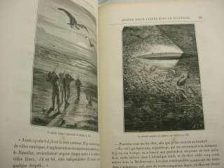   Leagues Under the Sea JULES VERNE~ 1st Illus Edition 1871 FRENCH