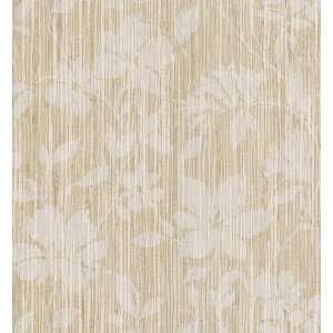 Brewster 280 70575 Beacon House Intrigue Grasscloth Floral 