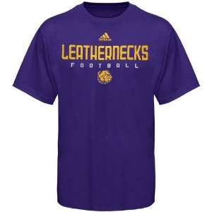   Western Illinois Leathernecks Purple Sideline T shirt Sports