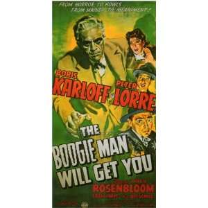 com The Boogie Man Will Get You Movie Poster (27 x 40 Inches   69cm x 