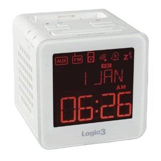 Logic3 i Station TimeCube for iPhone and iPod (White) by Logic3