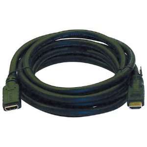  HDMI Cables HDMI Extension Cable,Black,10 ft.,24AWG 