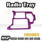 HSP 102065 Radio Tray for 1/10 model car spare parts 