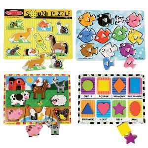  Kids Wood Puzzles PACK 1   $39.95 Baby