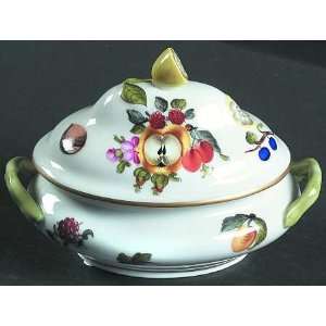  Herend Fruits & Flowers (Bfr) Individual Sauce Boat with 